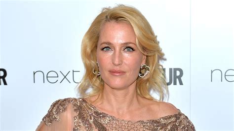 gillian anderson see thru|Gillian Anderson Reveals More Than She Bargained For in Nude .